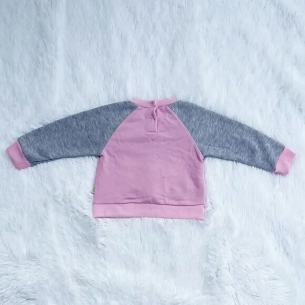 Girls Pink Fleece Sweater Sz 18 M Duck Duck Goose